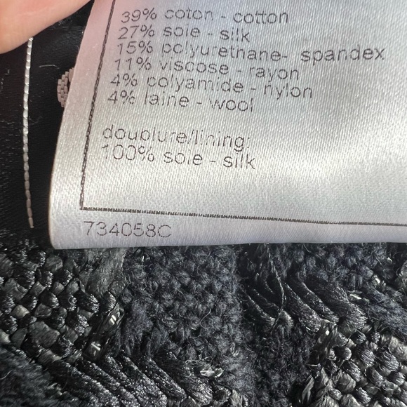 Chanel Vintage Tie 2002 Black 🖤🖤 - Picture 8 of 16